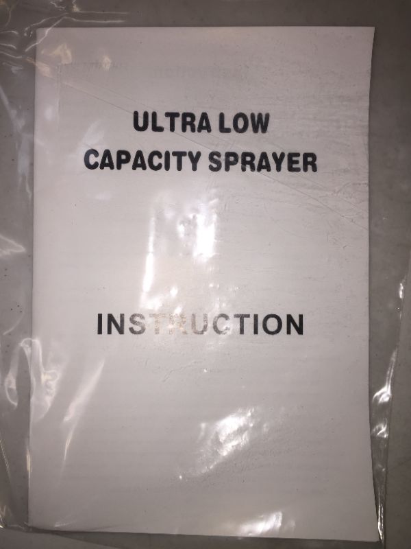 Photo 3 of 4.5L Portable Electric ULV Sprayer,Ultra-Low Capacity Fogger Mosquito Killer for Home,Garden,Yard, Blue 2 pack sold as is