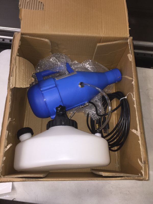 Photo 3 of 4.5L Portable Electric ULV Sprayer,Ultra-Low Capacity Fogger Mosquito Killer for Home,Garden,Yard, Blue