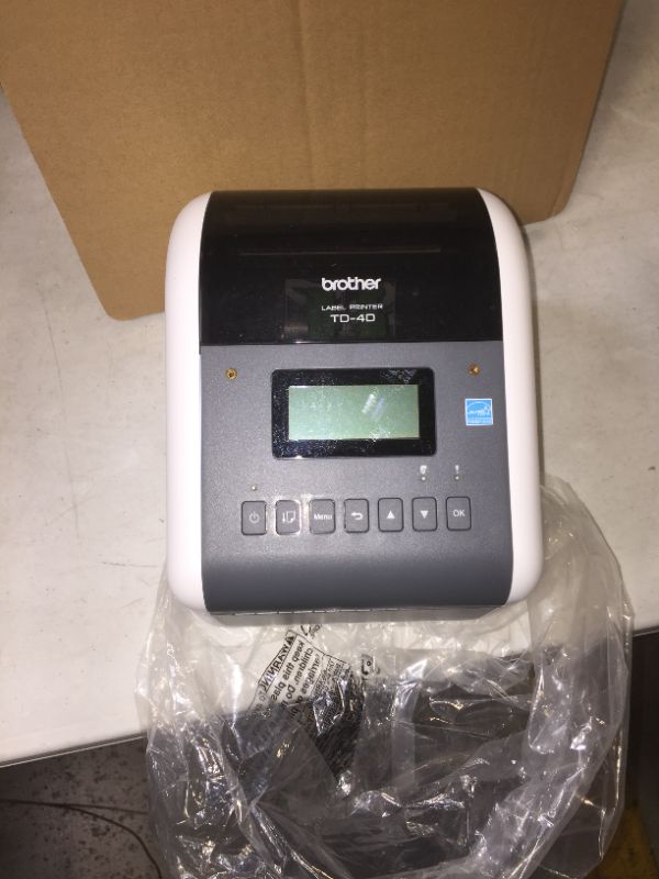 Photo 2 of Brother TD-4550DNWB - Label printer - thermal paper - - 300 x 300 dpi - up to 360 inch/min - USB 2.0, LAN, serial, Wi-Fi(n), USB host, Bluetooth 4.2 with 2 years Premier Limited Warranty