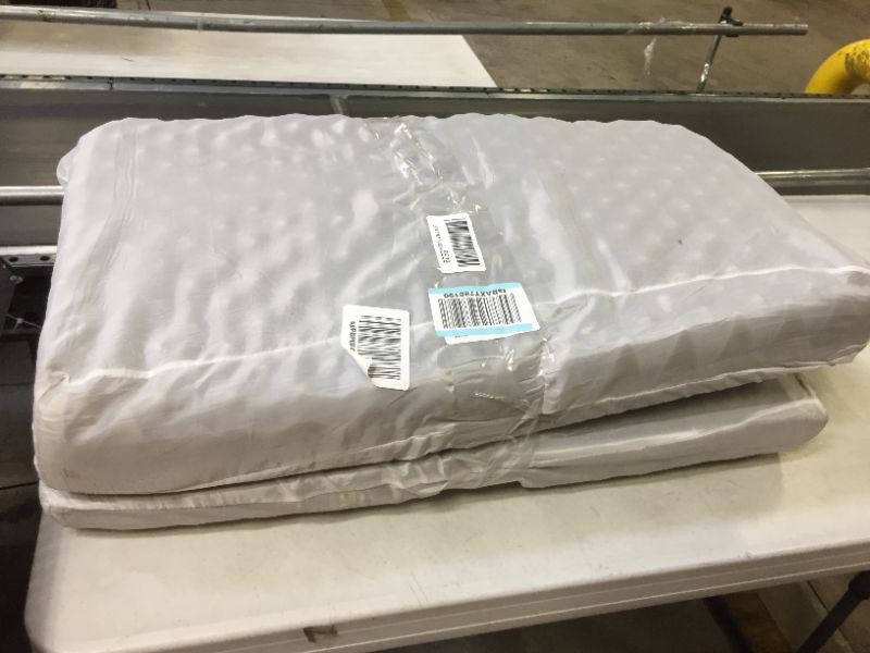 Photo 1 of Baby/Toddler 3 Inch Egg Crate Memory Foam Mattress Topper 
Size:26"x38"