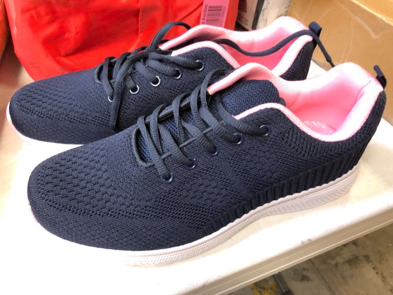 Photo 1 of Jabasic Women Lightweight Road Running Knit Shoes Casual Mesh Walking Sneakers
Size: 10