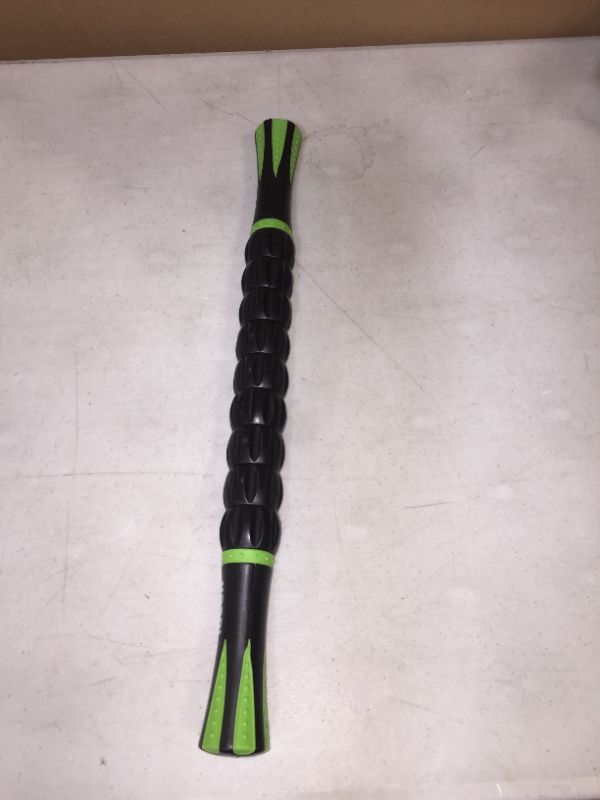 Photo 1 of Muscle Roller Stick, Sportneer Massage Sticks for Athletes, Back Leg Muscle Massager for Reducing Soreness, Loosing Tightness, and Soothing Cramps (Black)