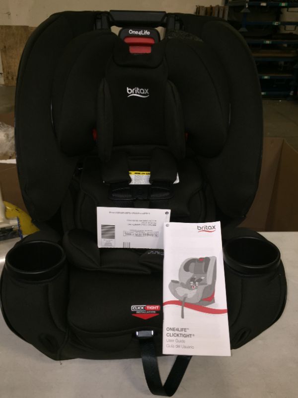 Photo 2 of Britax One4Life ClickTight All-in-One Car Seat, Eclipse Black