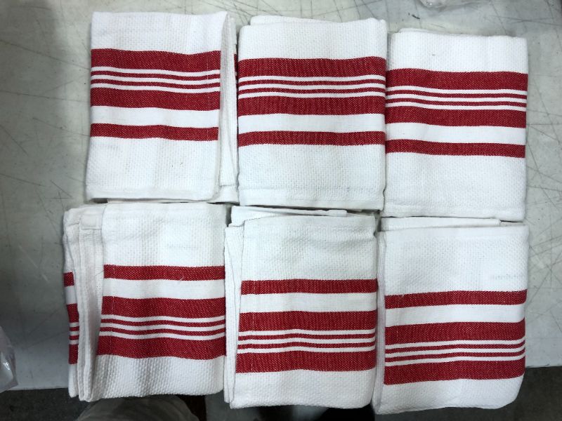 Photo 1 of 2 pack of 6 hand kitchen towels, 12 towels total