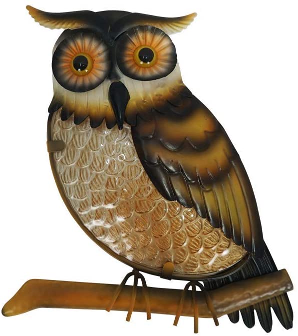 Photo 1 of 
Liffy Metal Owl Wall Decor Fence Wall Decorations Owl Outdoor Wall Decor Indoor Hanging Owl Metal Wall Art Decor for Patio,Garden,Yard