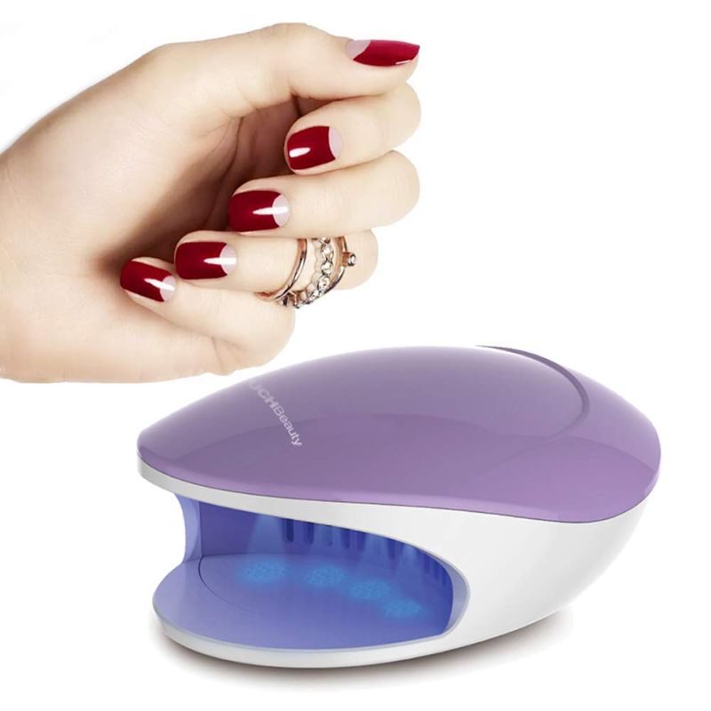 Photo 1 of 
TOUCHBeauty Mini Nail Polish Dryer with Air and 5 UV LED Lamp Designed for Teens/Beginners Suitable for Regular Gel Nail Polish Purple