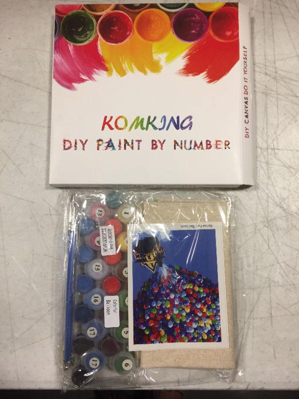 Photo 1 of Komking paint by numbers DIY painting kit