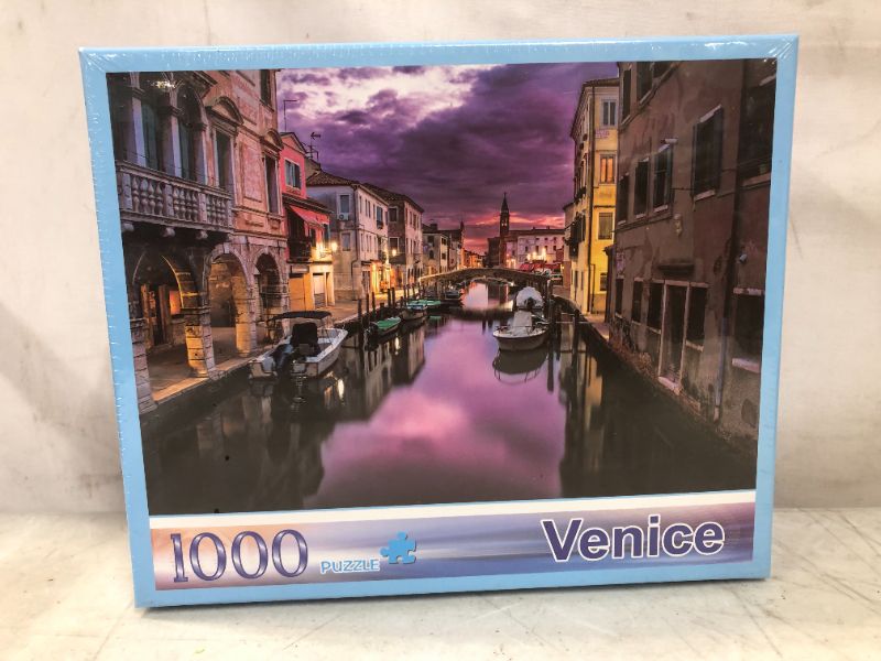 Photo 1 of ELITELIVING-S 1000 Piece Puzzle for Adults Jigsaw Puzzles for Adults/Teens/Kids(1000 Piece Venice)--fabric sealed