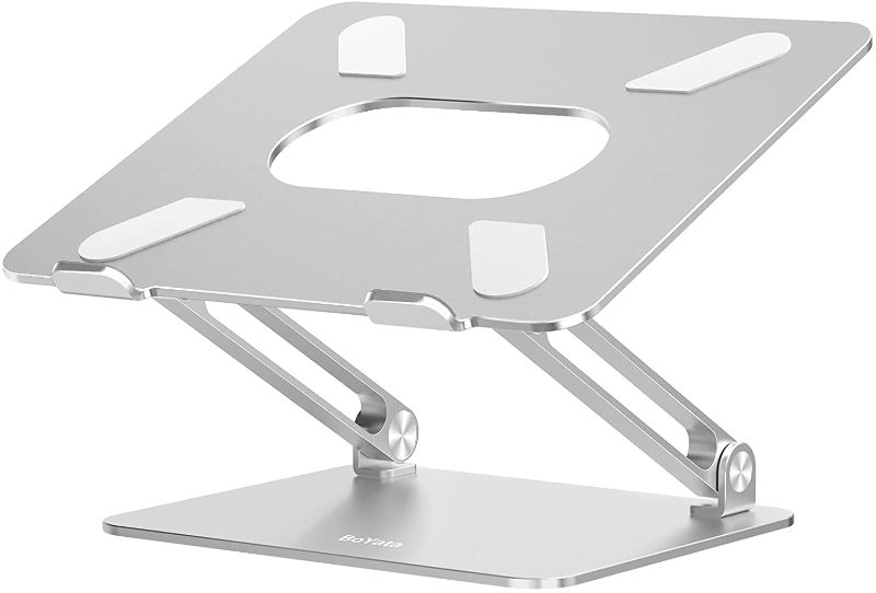 Photo 1 of  Laptop Stand, Adjustable Ergonomic Laptop Holder, Aluminium Alloy Notebook Stand Compatible for MacBook Pro/Air, Dell XPS, Lenovo, Samsung Laptop