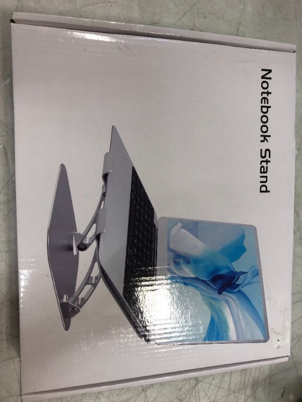 Photo 1 of  Laptop Stand, Adjustable Ergonomic Laptop Holder, Aluminium Alloy Notebook Stand Compatible for MacBook Pro/Air, Dell XPS, Lenovo, Samsung Laptop