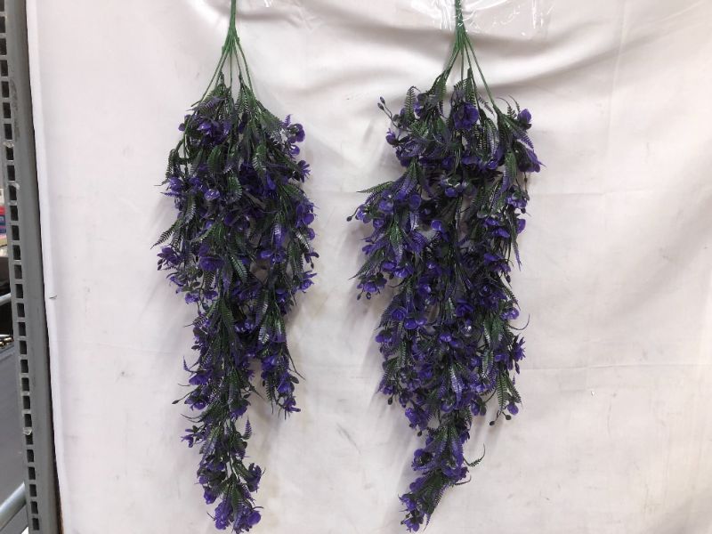 Photo 1 of 2pcs Artificial Hanging Plants, Uieke artificial Plants