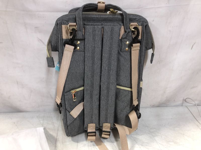 Photo 1 of ComfyDegree Diaper Bag Backpack with Bottle Warmer Technology | Multi-Function Travel Bag with Washable Changing Pad, Stroller Straps and USB Cord