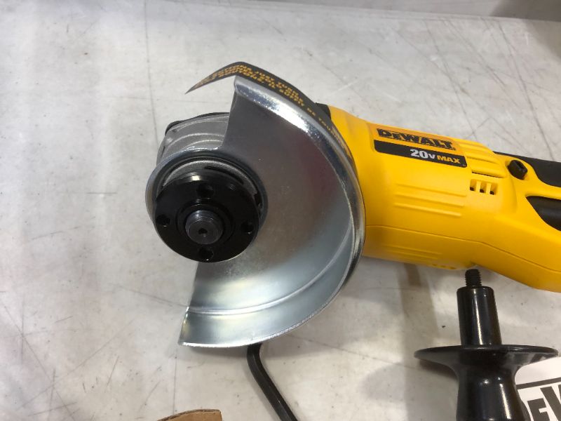 Photo 3 of Dewalt DCG412B 20V MAX* Lithium Ion 4-1/2” grinder