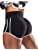 Photo 1 of Gafeng women's shorts booty lifting ruched high waist workout yoga running short size M--RUN SMALL BLACK COLOR