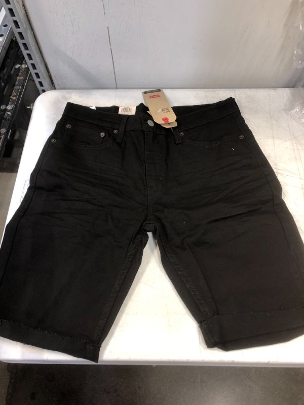 Photo 2 of Levis Levi's 511 Jean Shorts Denim Size 32 Slim Black Stretch Men's Mens
