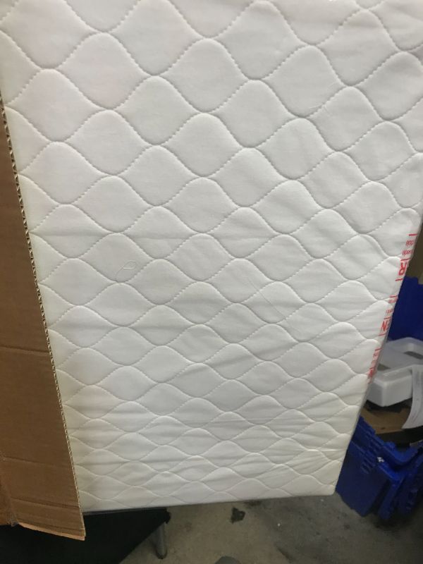Photo 1 of Babyletto Pure Core Non-Toxic Mini Crib Mattress with Hybrid Cover