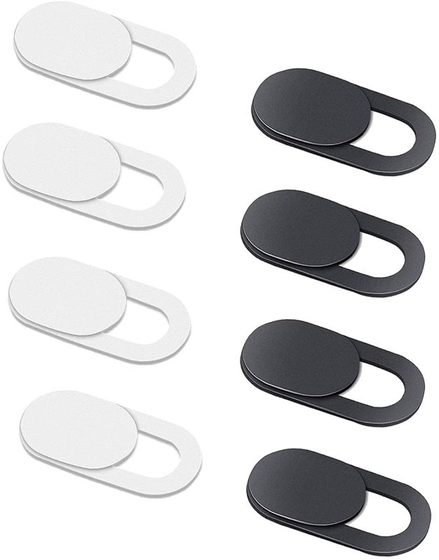 Photo 1 of 2packs of Webcam Cover Slide 8 Packs, Cuxnoo Ultra Thin Camera Privacy Protector fit for MacBook Pro, iMac, iPad Pro, and More Laptop or Tablet
