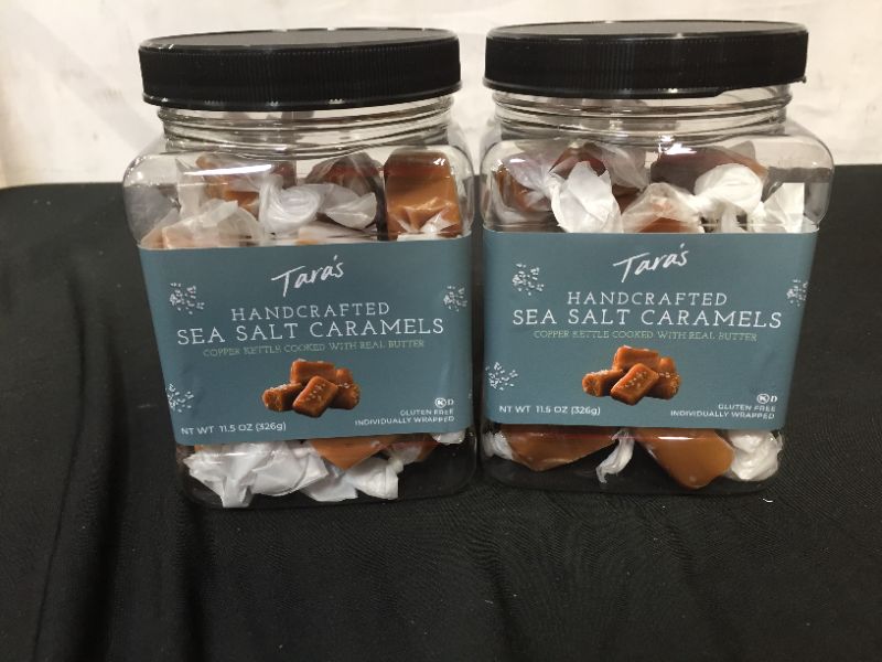 Photo 1 of 2 Tara's All Natural Handcrafted Gourmet Sea Salt Caramel: Small Batch, Kettle Coo BB05/05/2022