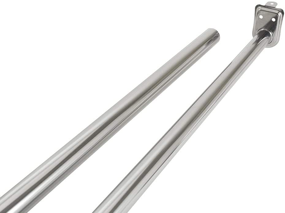 Photo 1 of Design House 206052 Adjustable Closet Rod, 48-72", Polished Chrome
