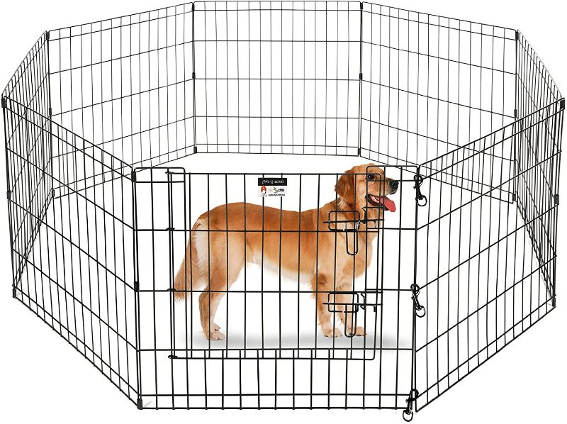 Photo 1 of 24in 8 PANEL PET PLAYPEN