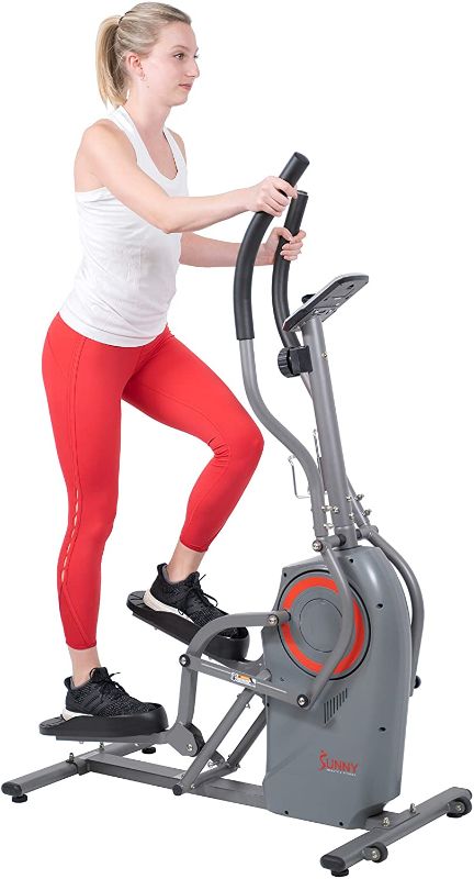 Photo 1 of -PARTS- Sunny Health & Fitness Elliptical Cardio Climber Cross Trainer Machine with Stepping Motion
