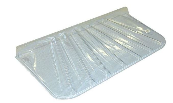 Photo 1 of 2 PACK MACCOURT 57 in. x 4 in. Polyethylene Rectangular Low Profile Window Well Cover
