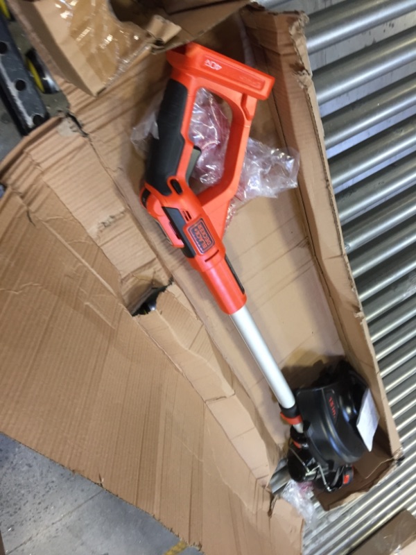 Photo 1 of BLACK+DECKER 40V MAX String Trimmer, 13-Inch, Tool Only (LST136B)
