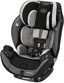 Photo 1 of Evenflo EveryStage DLX All-In-One Convertible Car Seat for Infants & Toddlers, Rear Facing, Forward Facing, Canyons Gray
