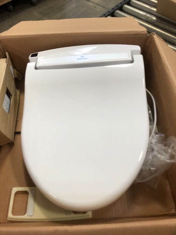 Photo 6 of BidetMate 1000 Series Electric Bidet Heated Smart Toilet Seat with Heated Water, Wireless Remote, and Heated Dryer - Adjustable and Self-Cleaning - Fits Elongated Toilets
