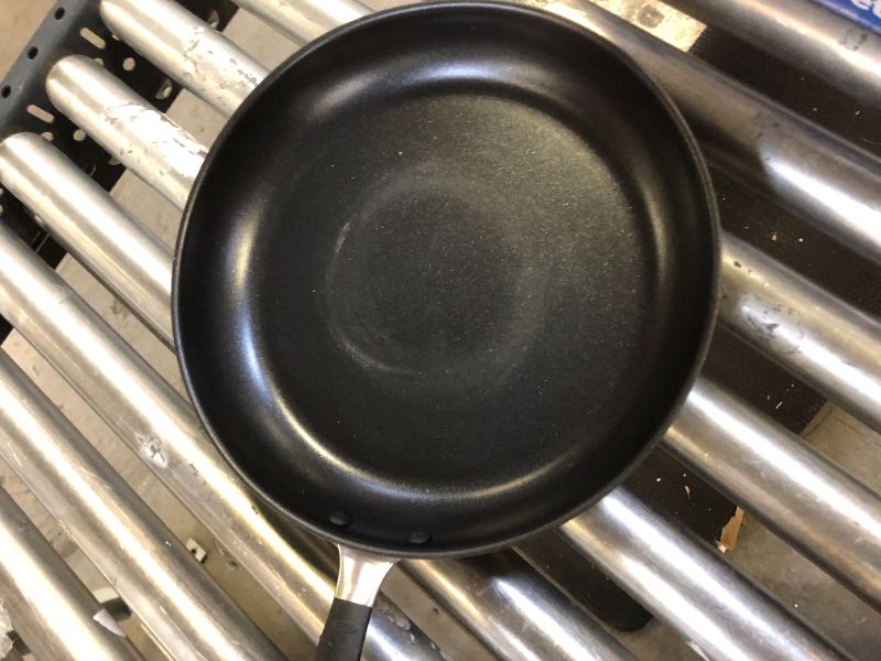 Photo 4 of Lid IS USED-OXO Good Grips Nonstick Black Frying Pan with Lid, 12