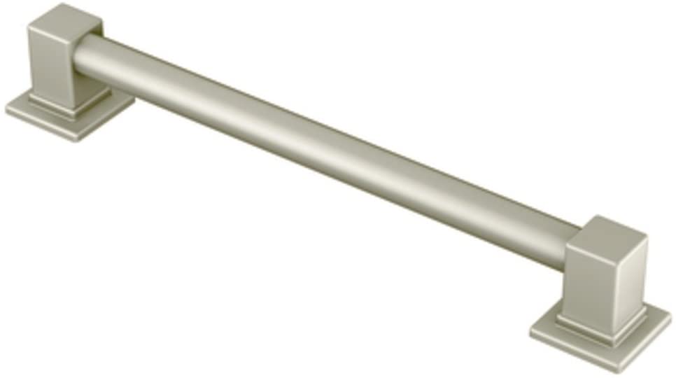 Photo 1 of Moen YG8818BN 90 Degree 18-Inch Designer Grab Bar, Brushed Nickel
