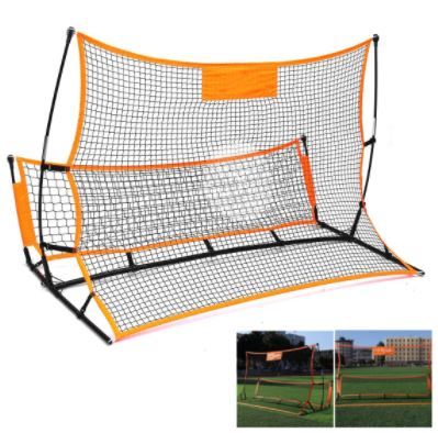 Photo 1 of 1.8M Soccer Rebounder Net Portable Folding Football Goal Shoot Training Equipment Outdoor Sport - S
