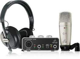 Photo 1 of Behringer U-Phoria Studio Recording/Podcasting Bundle (UphoriaStud2)