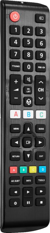 Photo 1 of Insignia™ - Replacement Remote for Samsung TVs - Black 4 pack