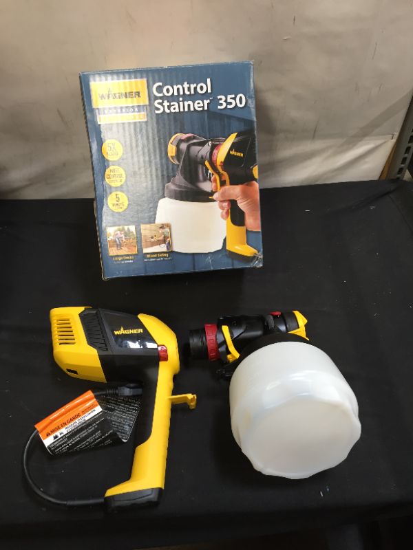 Photo 2 of Control Stainer 350 HVLP Handheld Sprayer