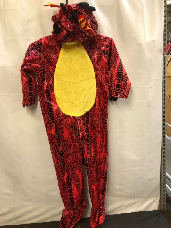 Photo 1 of kids small red dragon costume 