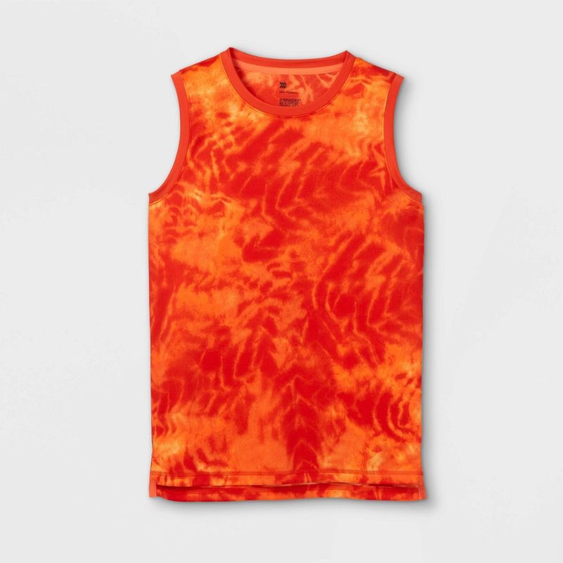 Photo 1 of Boys' Sleeveless Printed T-Shirt - All in Motion™ size XL