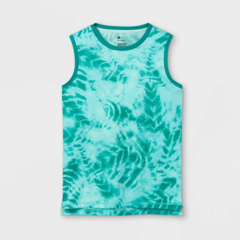 Photo 1 of Boys' Sleeveless Printed T-Shirt - All in Motion™ size XL
