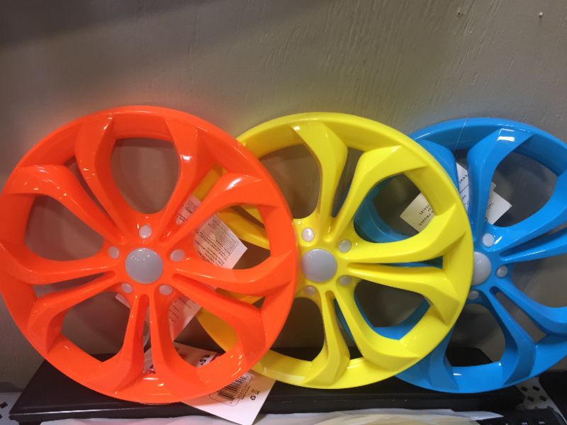 Photo 1 of Light Up Frisbee 3 Pack (colors may vary)