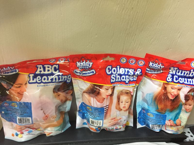 Photo 1 of kiddydough ABC, Numbers, and Shapes clay Bundle (9 in total clays)