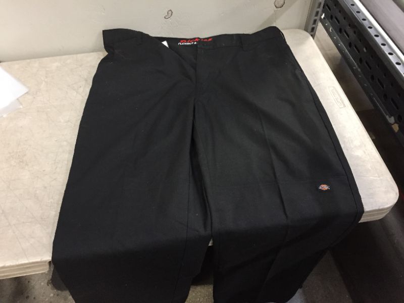 Photo 2 of Dickies Men's Relaxed Fit Trousers - Black 38x30
