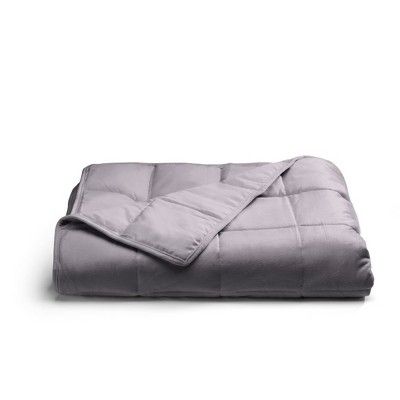 Photo 1 of 48"x72" 18lbs Quilted Weighted Blanket - Tranquility
