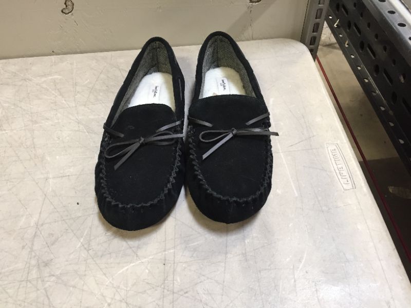 Photo 2 of Men's Topher Moccasin Leather Slippers - Goodfellow & Co™ 11
