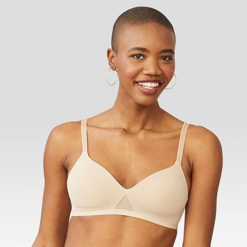 Photo 1 of Hanes Women’s Oh So Light Comfort Wireless Bra L
