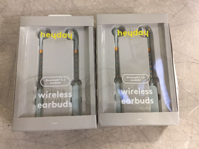 Photo 2 of heyday™ Wireless Braided Earbuds2 pack
