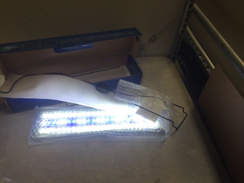 Photo 2 of NICREW ClassicLED Aquarium Light, Fish Tank Light with Extendable Brackets, White and Blue LEDs