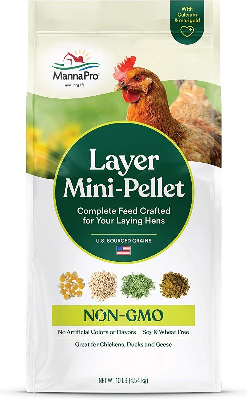Photo 1 of Manna Pro Chick Starter and Grower Layer Mini Pellet 10lb
