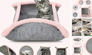 Photo 1 of Yao Freo transformable cat bed assorted colors 2 pack