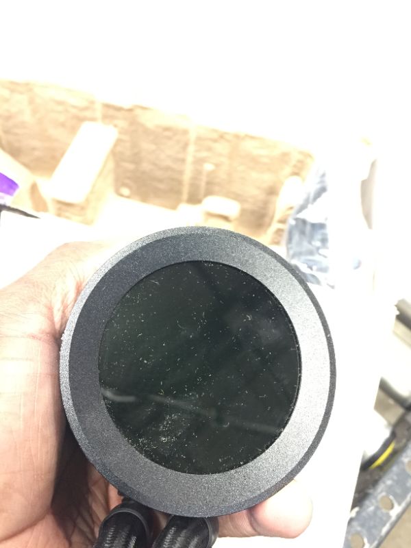 Photo 1 of NZXT Kraken Z73 360mm - RL-KRZ73-01 - AIO RGB CPU Liquid Cooler - Customizable LCD Display - Improved Pump - Powered by CAM V4 - RGB Connector - Aer P 120mm Radiator Fans (3 Included)
- possible missing hardware. signs of prior usage.