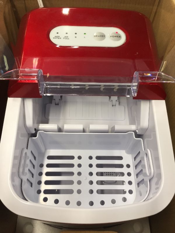 Photo 1 of Igloo 26-Pound Portable Ice Maker, Retro Red Iceb26rr